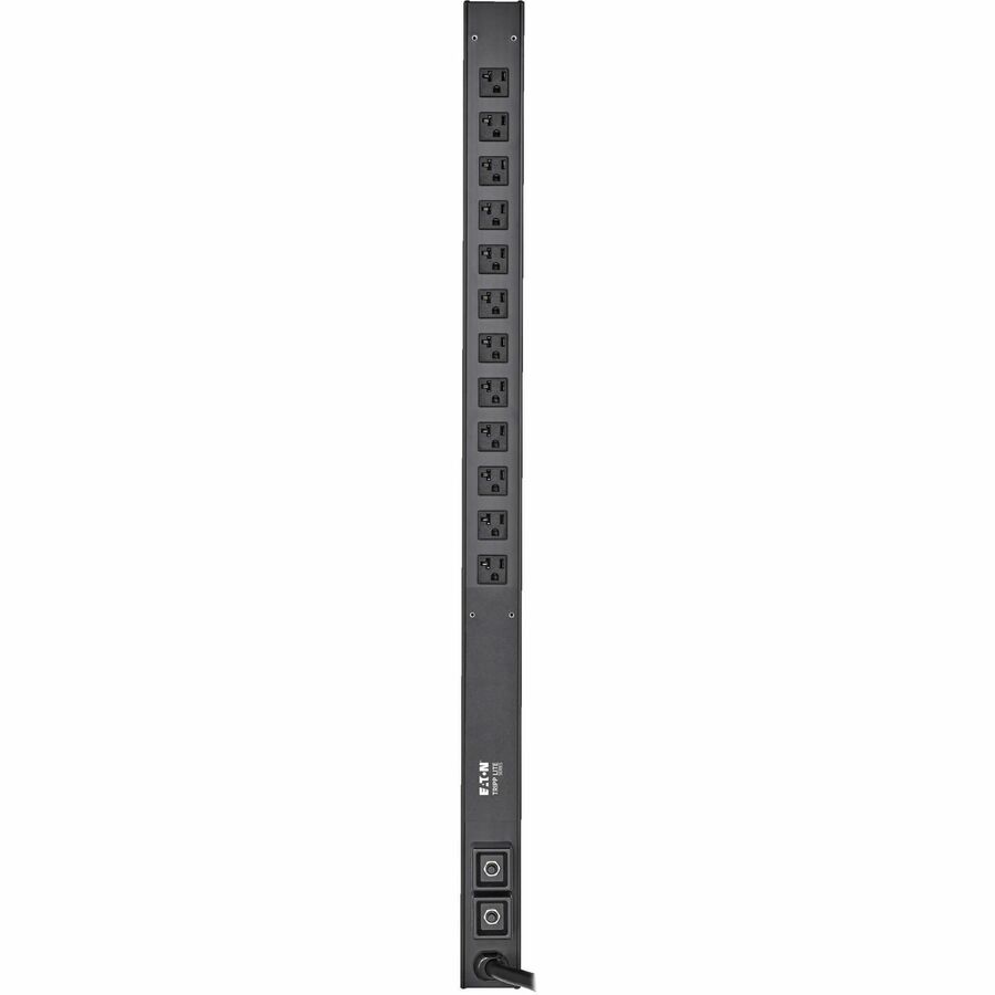 Tripp Lite by Eaton PDU 2.9kW 120V Single-Phase Basic PDU - 12 NEMA 5-15/20R Outlets L5-30P Input 10 ft. Cord 36 in. 0U Rack-Mount