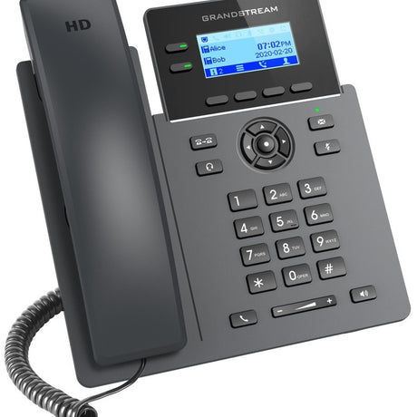 Grandstream GRP2602 IP Phone - Corded - Corded - Wall Mountable, Desktop