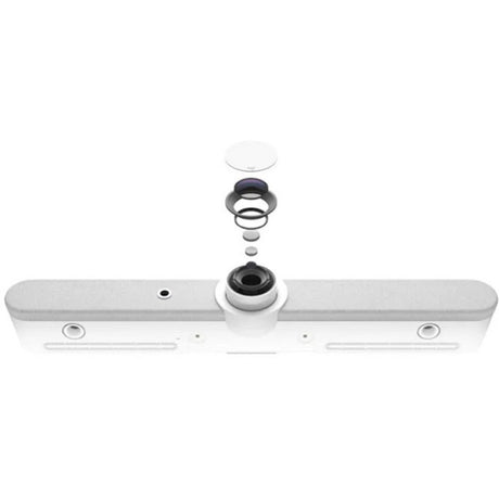 Logitech Rally Bar All-In-One Video Bar for Medium and Large Rooms, White