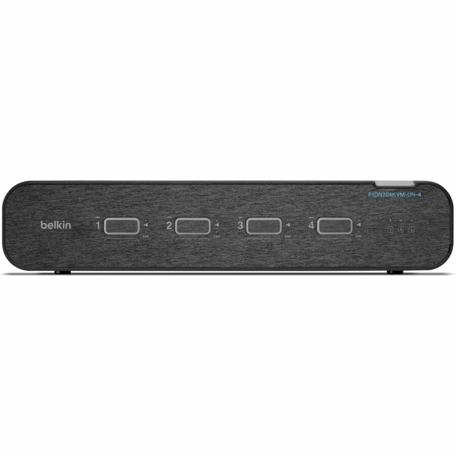 Belkin Universal 2nd Gen Secure KVM Switch, 4-Port Dual Head w/ CAC