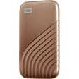 WD My Passport WDBAGF0020BGD-WESN 2 TB Portable Solid State Drive - External - Gold