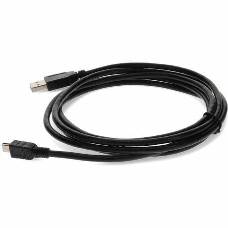 AddOn 6ft USB 2.0 (A) Male to Mini-USB 2.0 (B) Male Black Cable