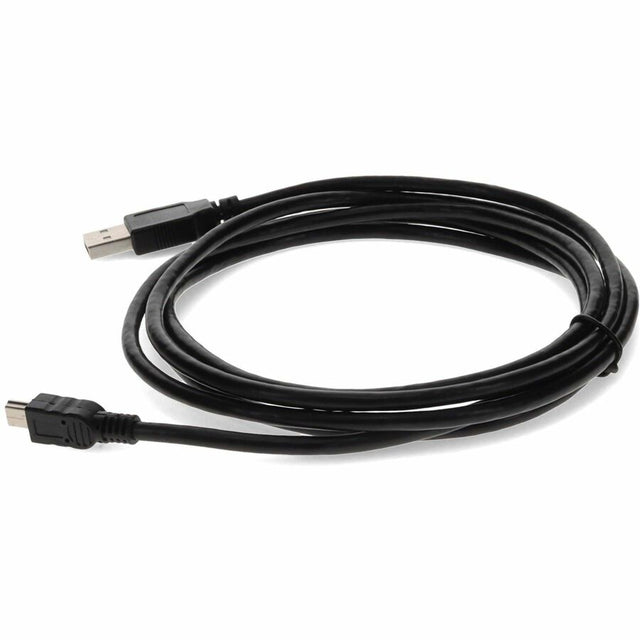 AddOn 6ft USB 2.0 (A) Male to Mini-USB 2.0 (B) Male Black Cable