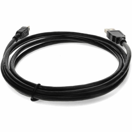 AddOn 6ft USB 2.0 (A) Male to Mini-USB 2.0 (B) Male Black Cable