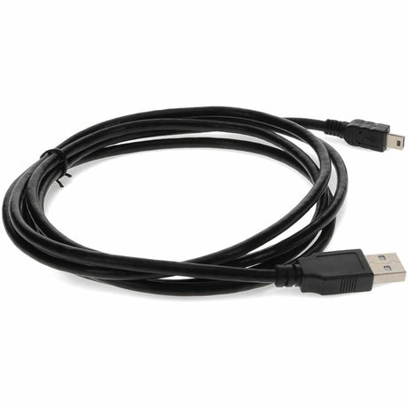 AddOn 6ft USB 2.0 (A) Male to Mini-USB 2.0 (B) Male Black Cable