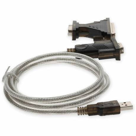 5ft USB-A 2.0 Male to DB-25 Male Adapter Cable
