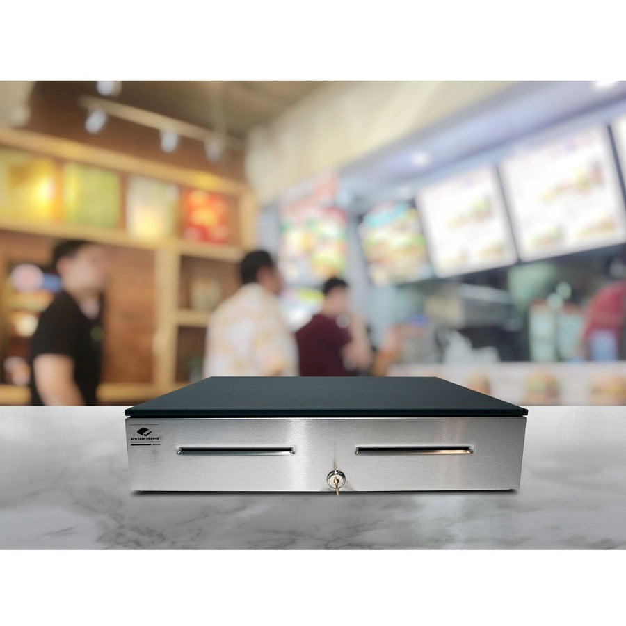 S4000 CASHDRWR 1816 BLK SS 24V