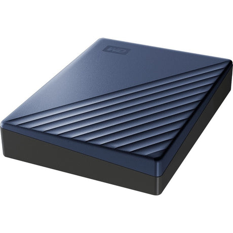 WD My Passport Ultra WDBFTM0050BBL 5 TB Portable Hard Drive - External - Blue