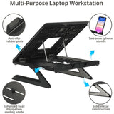 SIIG Adjustable Riser Stand Holder for Laptop up to 17"
