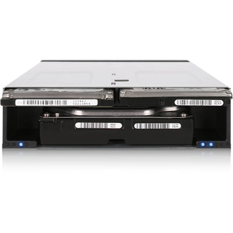 Icy Dock FlexiDOCK MB095SP-B Drive Enclosure for 5.25" SATA/600 - Serial ATA/600 Host Interface Internal - Black, Silver