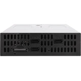Icy Dock FlexiDOCK MB095SP-B Drive Enclosure for 5.25" SATA/600 - Serial ATA/600 Host Interface Internal - Black, Silver