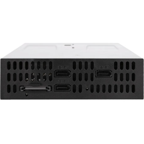 Icy Dock FlexiDOCK MB095SP-B Drive Enclosure for 5.25" SATA/600 - Serial ATA/600 Host Interface Internal - Black, Silver