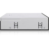 Icy Dock FlexiDOCK MB095SP-B Drive Enclosure for 5.25" SATA/600 - Serial ATA/600 Host Interface Internal - Black, Silver