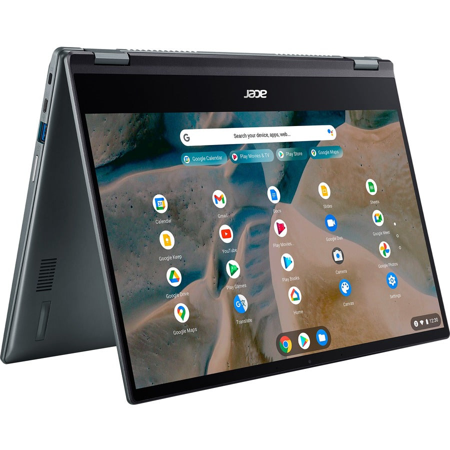 Acer Chromebook Spin 514 CP514-1H CP514-1H-R0VX 14" Touchscreen Convertible 2 in 1 Chromebook - Full HD - AMD Ryzen 3 3250C - 8 GB - 64 GB Flash Memory - English (US) Keyboard