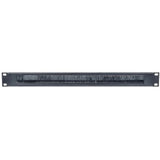 Intellinet 19" Cable Entry Panel, 1U, with Brush Insert, Black