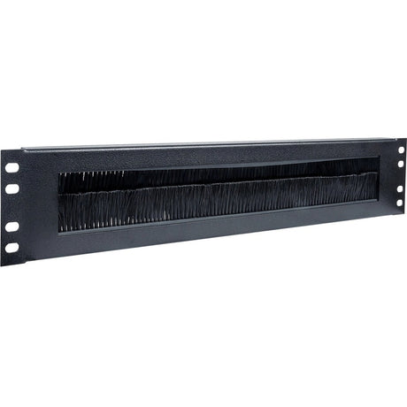 Intellinet 19" Cable Entry Panel, 2U, with Brush Insert, Black