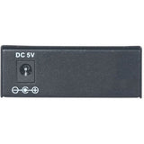 Intellinet Gigabit Ethernet WDM Bi-Directional Single Mode Media Converter, 10/100/1000Base-Tx to 1000Base-Lx (SC) Single-Mode, 20km, WDM (Rx1310/Tx1550) (With 2 Pin Euro Power Adapter)