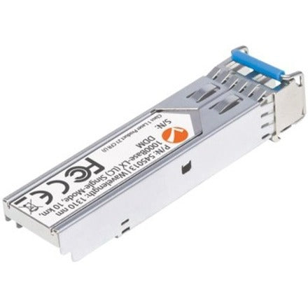 Intellinet Gigabit Fibre SFP Optical Transceiver Module, 1000Base-Lx (LC) Single-Mode Port, 10km, Fiber, Equivalent to Cisco GLC-LH-SM, Three Year Warranty