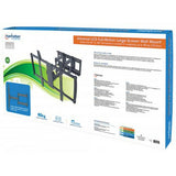 Manhattan TV & Monitor Mount, Wall, Full Motion, 1 screen, Screen Sizes: 60-100" , Black, VESA 200x200 to 900x600mm, Max 80kg, LFD, Tilt & Swivel with 3 Pivots, Lifetime Warranty