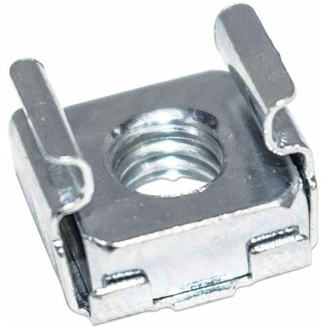 Intellinet Cage Nut Set (100 Pack), M6 Nuts, Bolts and Washers, Suitable for Network Cabinets/Server Racks, Plastic Storage Jar, Lifetime Warranty