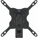 Manhattan TV & Monitor Mount, Wall, Full Motion, 1 screen, Screen Sizes: 13-42" , Black, VESA 75x75 to 200x200, Max 20kg, Tilt & Swivel with 3 Pivots, Lifetime Warranty