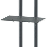 Manhattan TV & Monitor Mount, Trolley Stand, 1 screen, Screen Sizes: 37-65" , Black, VESA 200x200 to 600x400mm, Max 40kg, LFD, Lifetime Warranty