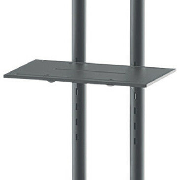 Manhattan TV & Monitor Mount, Trolley Stand, 1 screen, Screen Sizes: 37-65" , Black, VESA 200x200 to 600x400mm, Max 40kg, LFD, Lifetime Warranty