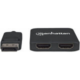 Manhattan DisplayPort to Dual HDMI - MST Hub
