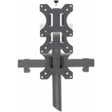 Manhattan 461658 Desk Mount for LCD Monitor, Display, Monitor - Black