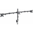 Manhattan 461658 Desk Mount for LCD Monitor, Display, Monitor - Black
