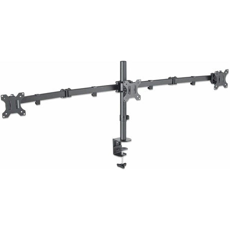 Manhattan 461658 Desk Mount for LCD Monitor, Display, Monitor - Black