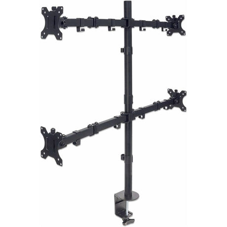 Manhattan 461566 Desk Mount for Monitor, LCD Monitor - Black