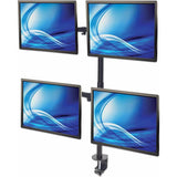 Manhattan 461566 Desk Mount for Monitor, LCD Monitor - Black