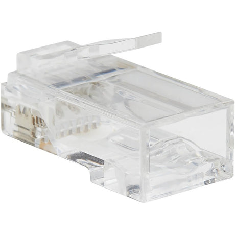 Eaton Tripp Lite Series Cat6 RJ45 Pass-Through UTP Modular Plug, 50 Pack, TAA