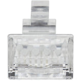 Eaton Tripp Lite Series Cat6 RJ45 Pass-Through UTP Modular Plug, 50 Pack, TAA