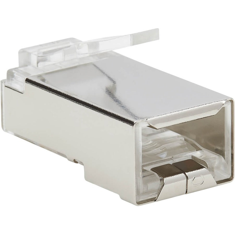 Eaton Tripp Lite Series Cat6 RJ45 Pass-Through FTP Modular Plug, 100 Pack, TAA