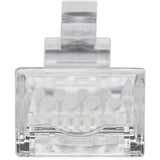 Eaton Tripp Lite Series Cat6 RJ45 Pass-Through UTP Modular Plug, 100 Pack, TAA