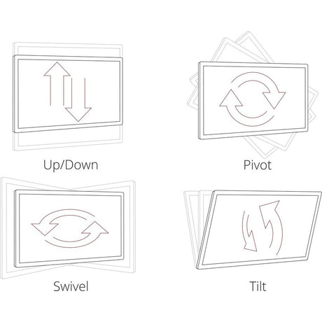 ViewSonic VG2440 24 Inch IPS 1080p Ergonomic Monitor with HDMI, DisplayPort, VGA, USB Inputs for Home and Office