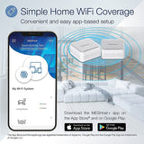 TRENDnet AC1200 WiFi EasyMesh Remote Node, App-Based Setup Utility, Seamless WiFi Roaming, Beamforming,Supports 2.4GHz and 5GHz Devices, TEW-832MDR, White