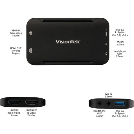 VisionTek UVC HD60 Capture Card 1080P