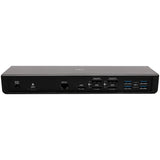 C2G USB C Triple Monitor Docking Station - HDMI, DisplayPort, Ethernet, USB - 85W Audio and Video Power Delivery - TAA Compliant