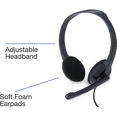 STEREO HEADSET WITH MICROPHONE