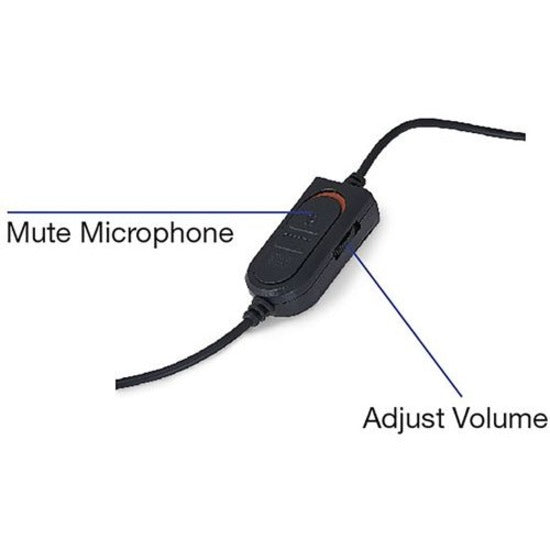 STEREO HEADSET W/MIC AND REMOTE