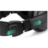 Ergoguys Black Lightweight Headset with Adjustable Mic