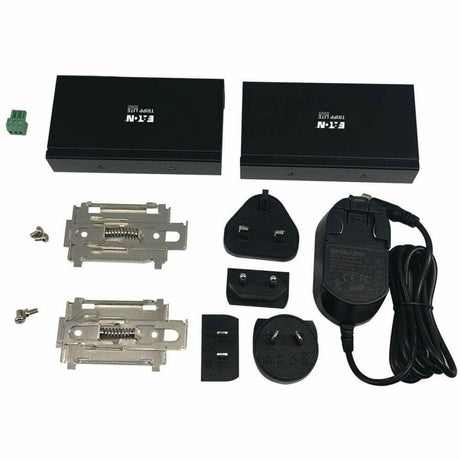 Eaton Tripp Lite Series 1-Port Industrial USB over Cat6 Extender, ESD Protection, PoC - USB 2.0, Mountable, 330 ft., TAA