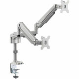 Eaton Tripp Lite Series Dual-Display Gas-Arm Mount for 13" to 34" Monitors - Clamp or Grommet, USB, Audio Ports