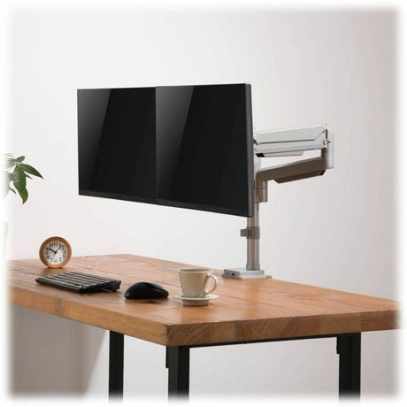 Eaton Tripp Lite Series Dual-Display Gas-Arm Mount for 13" to 34" Monitors - Clamp or Grommet, USB, Audio Ports