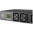 Eaton Tripp Lite Series 3.7kW 208/230V Single-Phase Local Metered PDU - 8 C13 & 2 C19 Outlets, L6-20P Input, 6 ft. Cord, 1U