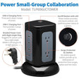 SURGE PROTECTOR TOWER 6OUTLET