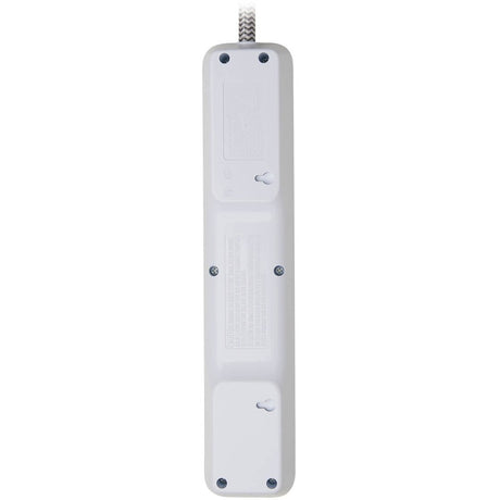 Eaton Tripp Lite Series 7-Outlet Surge Protector - 6 on strip/1 in detachable plug, 2 USB Ports (2.4A Shared), Detachable Charger Plug, 6 ft. Cord, 5-15P Plug, 900 Joules, White
